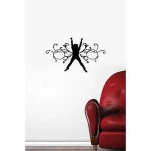 Image of KBS-089 Black Decorative Wall Sticker
