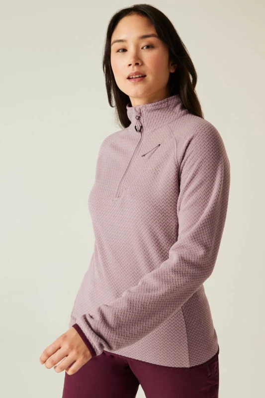 Image of Dare 2b Womens Switch Up Lightweight Insulating Active Fleece in Lilac Size: 20 Lilac Female 20