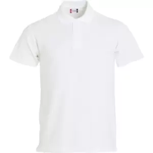 Image of Clique Mens Basic Polo Shirt (M) (White)