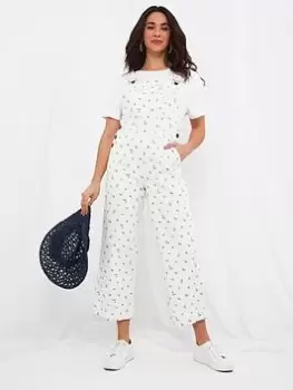 Image of Joe Browns Ditsy Daydream Dungarees Multi, Size 8, Women