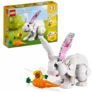 Image of LEGO Creator 3in1 White Rabbit Toy Animal Figures Set 31133