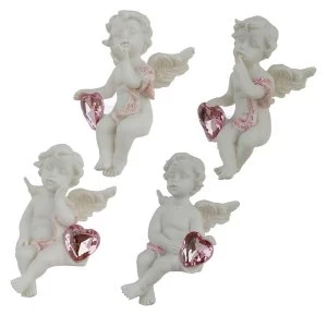 Image of Peace of Heaven Kiss from the Heart Cherub Figurine