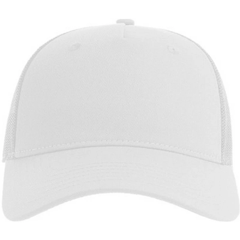 Image of Atlantis Atlantis Men Zion 6 Panel Trucker Cap in White White One Size Male 5063107614858