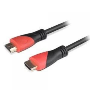 Image of Dynamode HDMI 2.0 3m HDMI cable HDMI Type A (Standard) Black Red