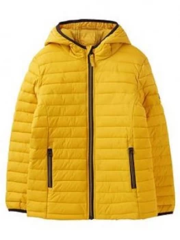 Image of Joules Boys Cairn Packaway Padded Coat - Gold