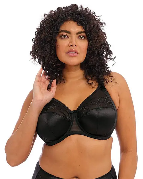 Image of Elomi Cate Full Cup Wired Bra Black Female 38FF CN76134
