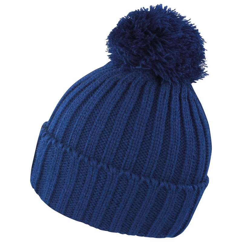 Image of Result Result Men HDi Quest Knitted Beanie in Navy Navy One Size Male 5063527478221