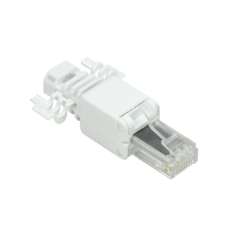 Image of LogiLink MP0028 wire connector RJ-45 Transparent. White