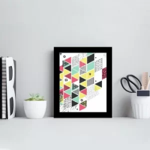 Image of SCT-065 Multicolor Decorative Framed MDF Painting