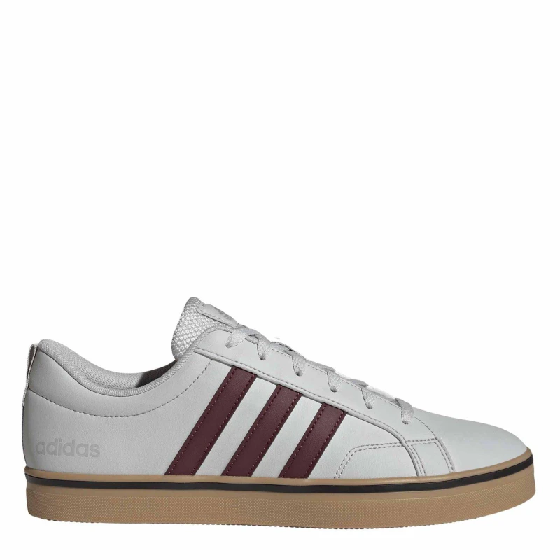 Image of adidas VS Pace Mens Trainers Grey/Red/Gum male 9 (43.3)