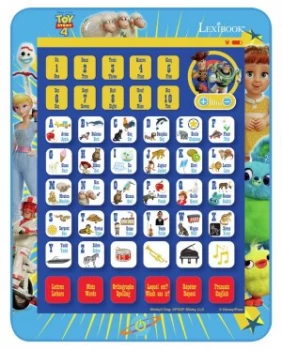 Image of Toy Story Educational Bilingual Interactive Learning Tablet