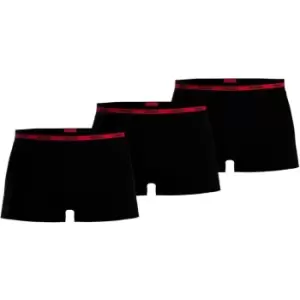 Image of Hugo Original 3 Pack Boxers - Black