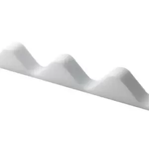 Image of Ariel Coroline Flexible Foam Eaves Filler, Pack Of 6 White