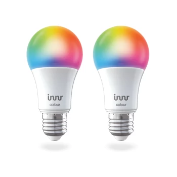 Image of Innr Smart Bulb E27 Colour 806lm Zigbee 3.0 - 2 Pack