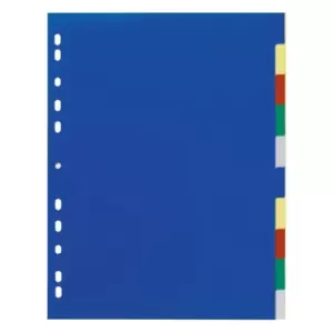 Image of Durable Index A4+ 10 Part. with Coloured Tabs and Cover Sheet PP