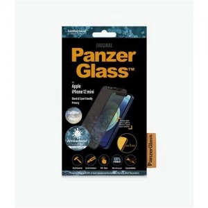 Image of PanzerGlass Apple iPhone 12 mini Edge-to-Edge Privacy Camslider Anti-Bacterial