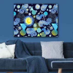 Image of 1278446314_70100 Multicolor Decorative Canvas Painting