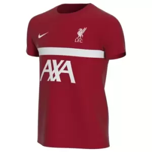 Image of Liverpool 2021-2022 Academy Shirt (Red) - Kids