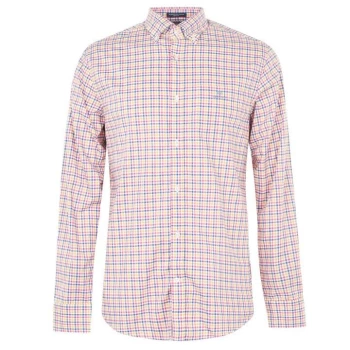 Image of Gant Gant Gingham Shirt - Pink