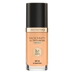 Image of Max Factor Facefinity 3in1 Flawless Foundation 62 W Beige, Warm Beige