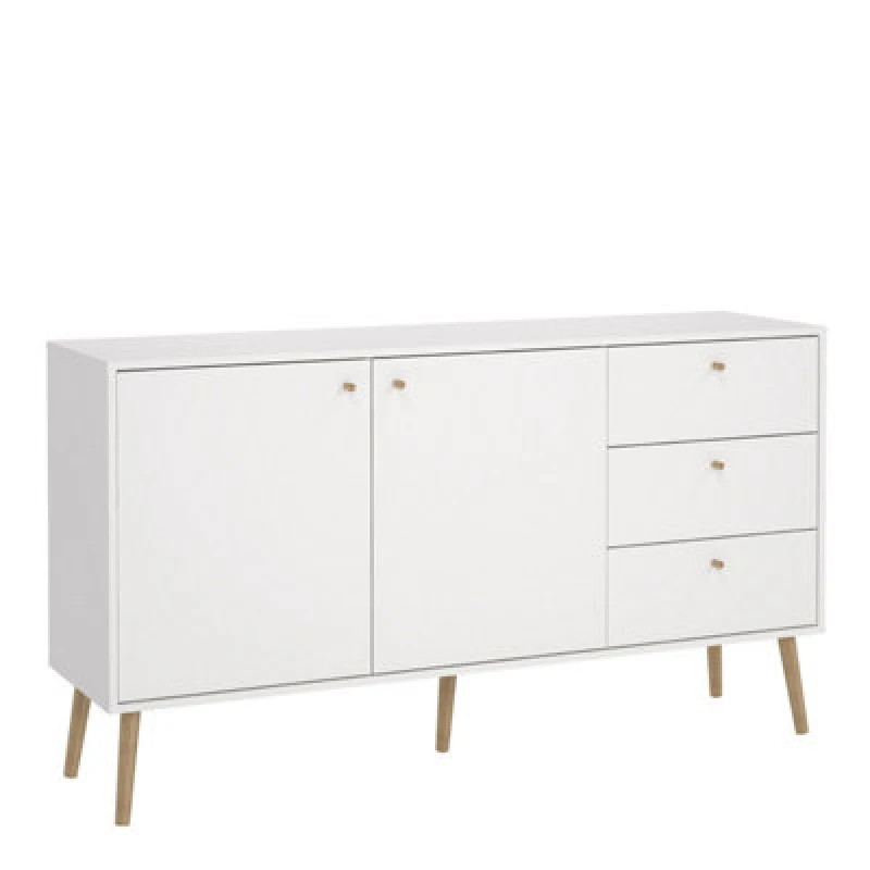 Image of Furniture To Go Cumbria Storage Sideboard With Dual Doors And Triple Drawers
