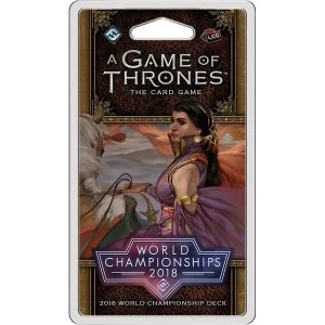 Image of A Game of Thrones LCG 2nd Edition 2018 Joust World Championship Deck