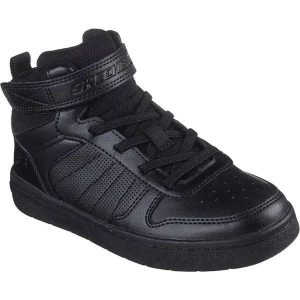 Image of Skechers Boys Smooth Street Vorrez Ankle Strap Comfy Shoes UK Size 13 (EU 32)