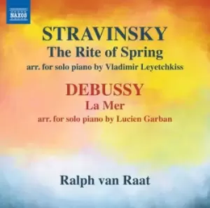 Image of Stravinsky The Rite of Spring/Debussy La Mer by Igor Stravinsky CD Album