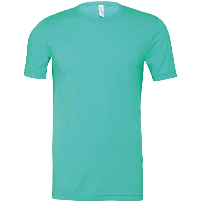 Image of Bella + Canvas Mens Heather Cvc Short Sleeve T-Shirt in Pale Green Size: Large Pale Green Male L
