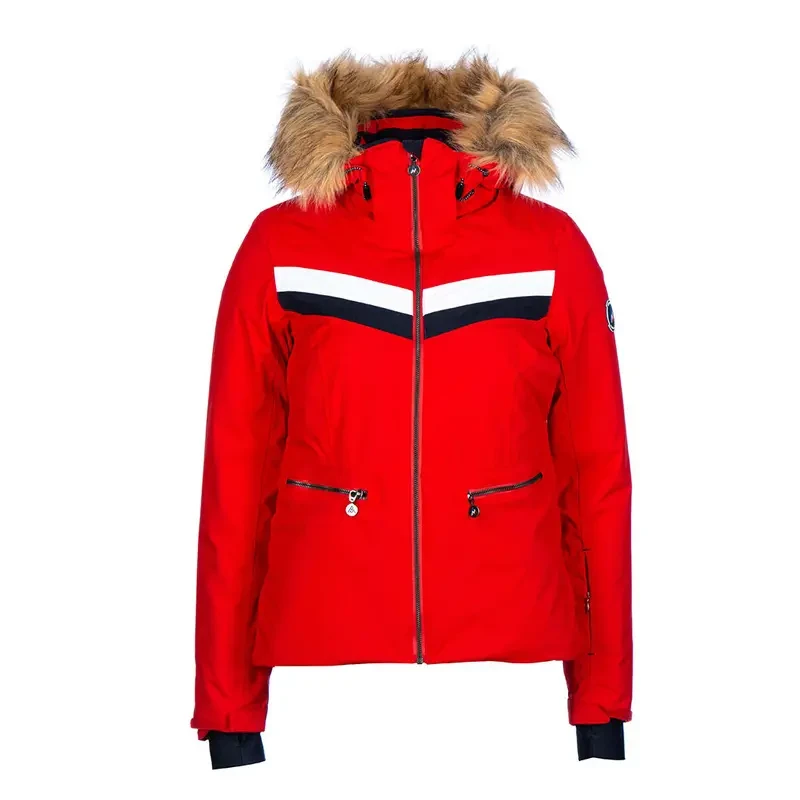 Image of Peak Mountain Womens ski jacket Peak Mountain Atalante Rouge Female XL