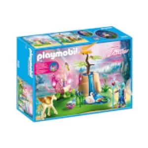 Image of Playmobil Mystical Fairy Glen with Glowing Flower Throne (9135)