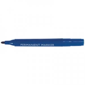 Image of Nice Price Blue Permanent Bullet Tip Marker Pack of 10 WX26046