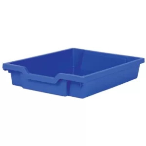Image of Gratnells Shallow Education Storage Tray 312 x 427 x 75mm Royal Blue