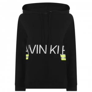 Image of Calvin Klein Yell Band Sweatshirt - BLACK
