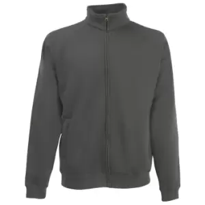 Image of Fruit Of The Loom Mens Full Zip Sweat Jacket (M) (Light Graphite)