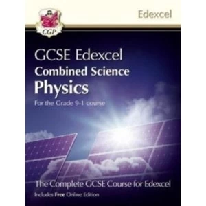 Image of New Grade 9-1 GCSE Combined Science for Edexcel Physics Student Book with Online Edition