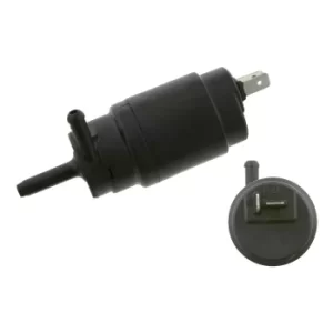 Image of Windscreen Washer Water Pump window headlight cleaning 03940 Febi Bilstein