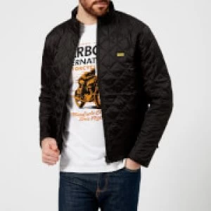 Image of Barbour International Mens Gear Quilt Jacket - Black