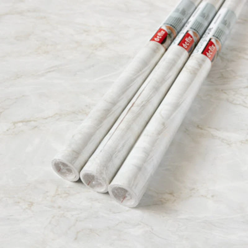 Image of D-C-Fix Marble Cortes Gold Self Adhesive Vinyl Wrap Film For Kitchen Worktops And Furniture 2M(L) 67.5Cm(W) Pack Of 3 Rolls