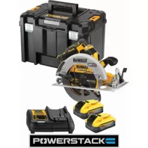 Image of DCS573H2T 18v Circular saw 190mm blade - Dewalt