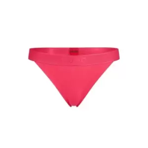 Image of Hugo Rib High Waisted Briefs - Pink