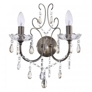 Image of Litecraft Madonna Brass Wall Light