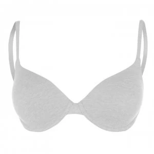 Image of Tommy Bodywear Tommy Band T Shirt Bra - Grey Heather