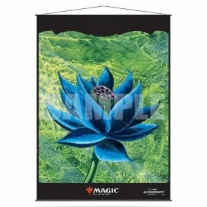 Image of Black Lotus Wall Scroll