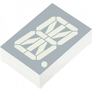 Image of Alphanumeric segment display Red 30.48mm 3.7 V No. of digits 1