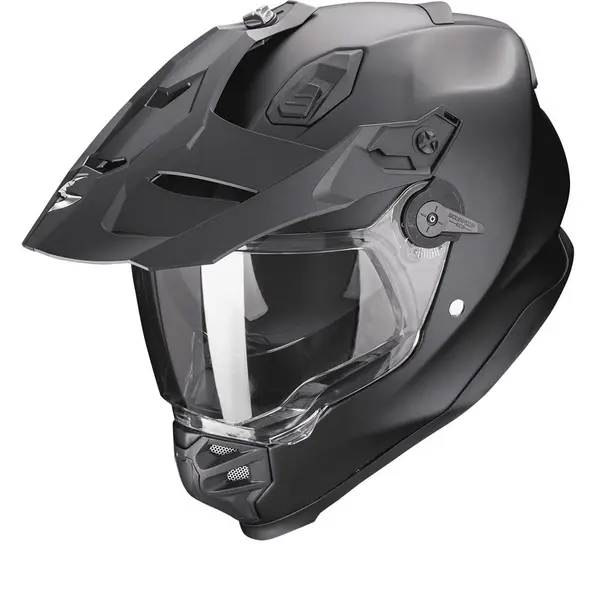 Image of Scorpion ADF-9000 Air Solid Matt Pearl Black Adventure Helmet M
