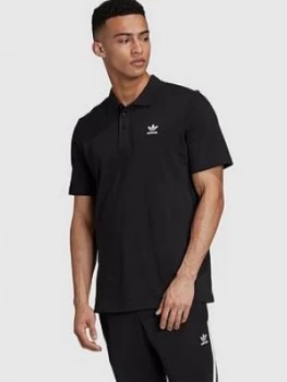Image of Adidas Originals Essential Polo - Black