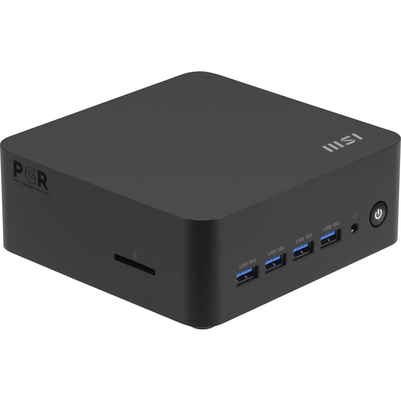 Image of MSI Cubi Z AI 8M AMD Ryzen 7 8845HS Barebone, NUC, USFF, Mini Computer, HTPC (NO RAM, NO Storage, NO OS), AMD Radeon Graphics/DDR5/Dual ThunderBol