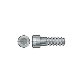 Image of M6X16 Skt Head Cap Screw BZP (GR-12.9)- you get 10 - Qualfast