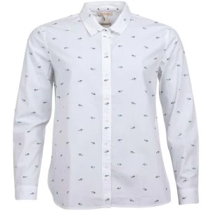 Image of Barbour Womens Shoreward Shirt White 14